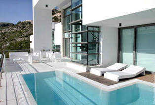 Luxe design vakantie villa te koop in Altea